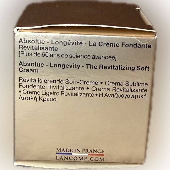 💛LANCÔME💛NEW💛Absolue Longevity Soft Cream/Deluxe 5 ml/NIB - Picture 4 of 5